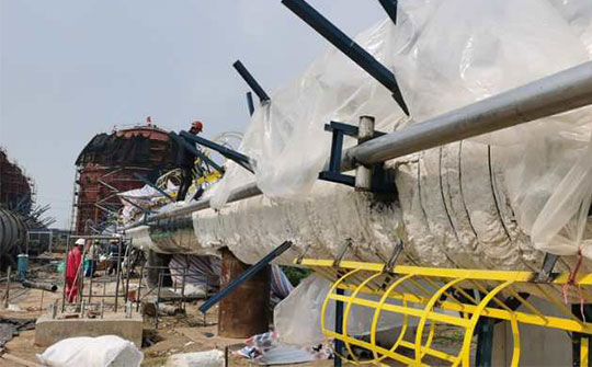 華泰30余臺(tái)塔器助力丙烷脫氫項(xiàng)目開(kāi)展